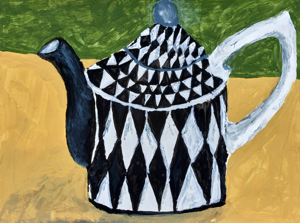 Harlequin-tekanne av Dale Hefer & Family