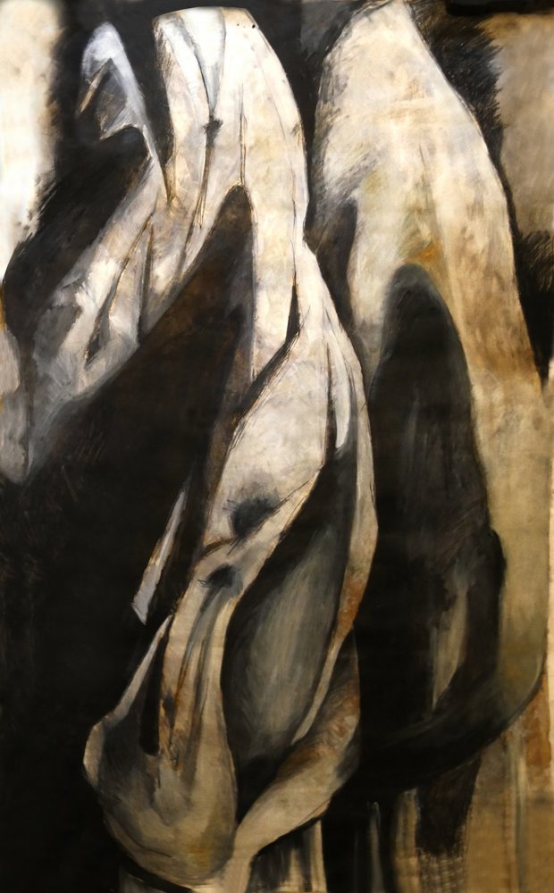 Abstrakte, draperte former av Doris Schmitz