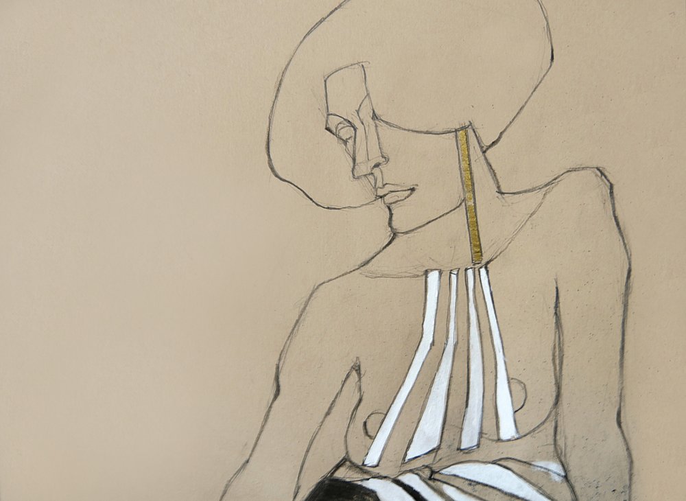 Abstrakt: «Den gylne kvinnen» av Doris Schmitz
