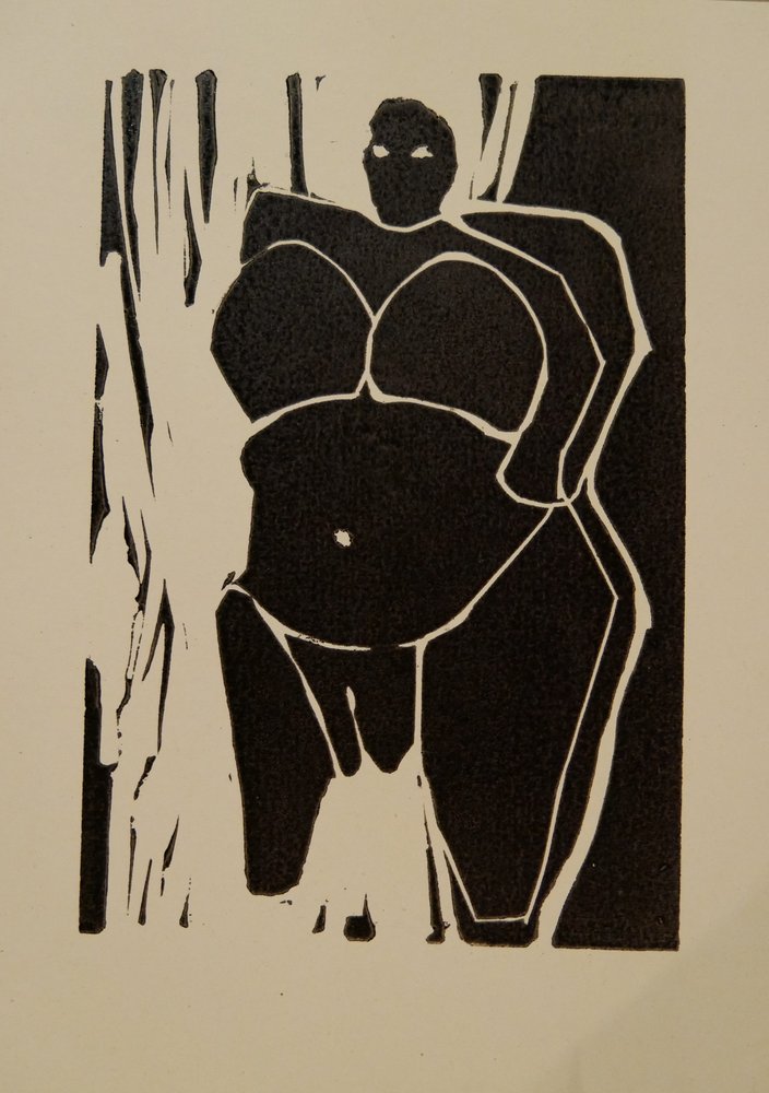 En dristig, sensuell figur av Doris Schmitz