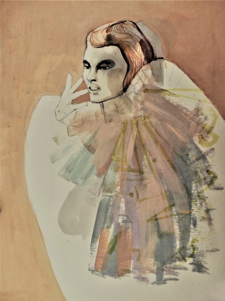 Elegant moteportrett av Doris Schmitz