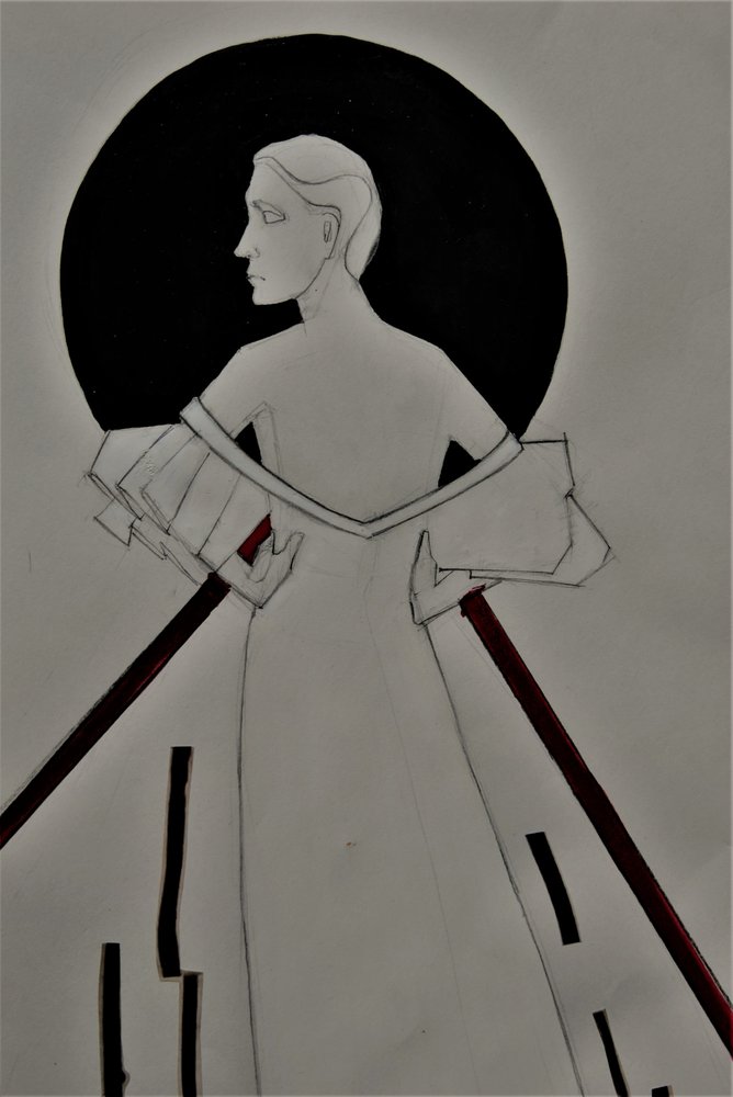 Elegant motesilhuett av Doris Schmitz