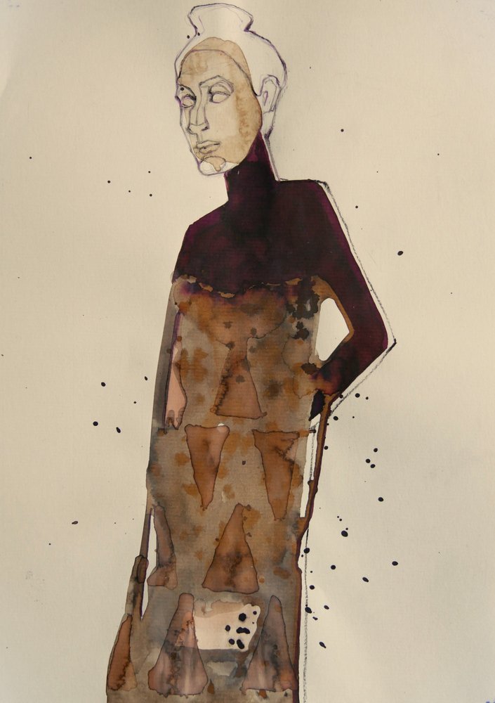 Elegant moteskisse av Doris Schmitz