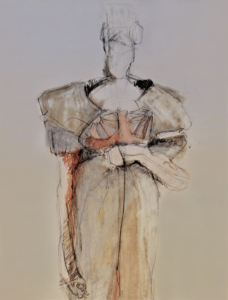 Elegant moteskisse av Doris Schmitz
