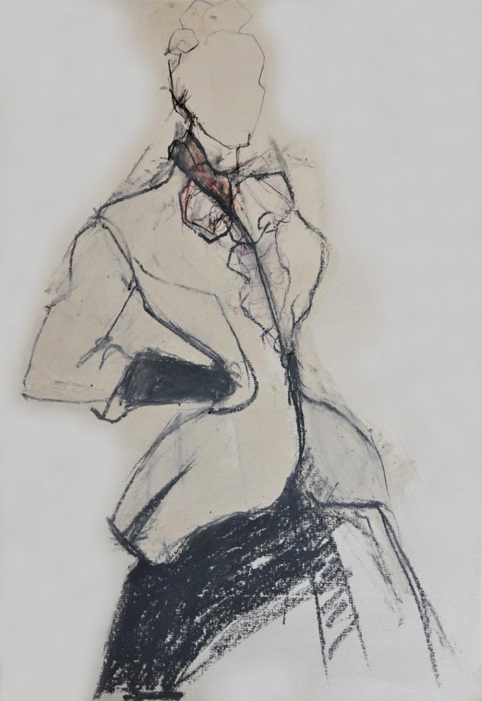 Elegant moteskisse av Doris Schmitz