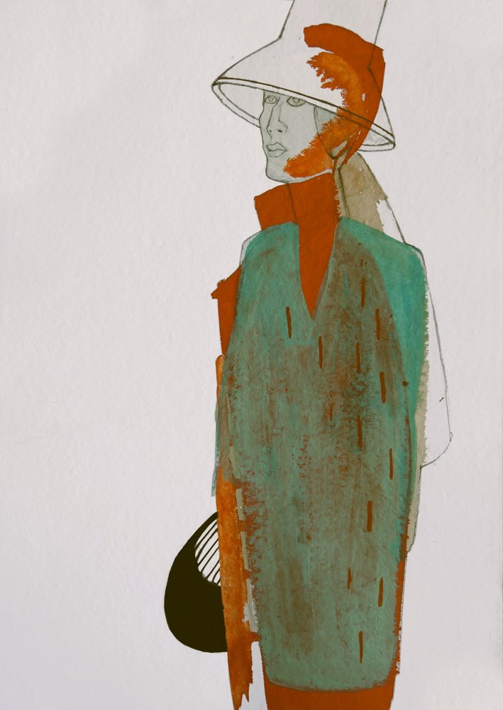 Moderne motefigur av Doris Schmitz