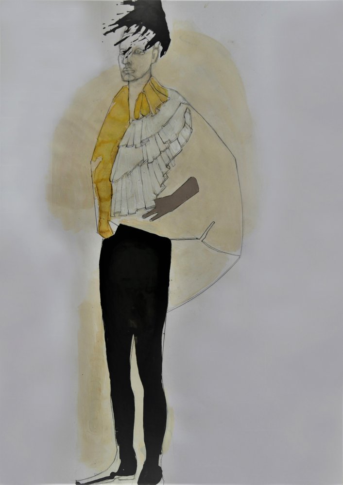 Moderne moteillustrasjon av Doris Schmitz