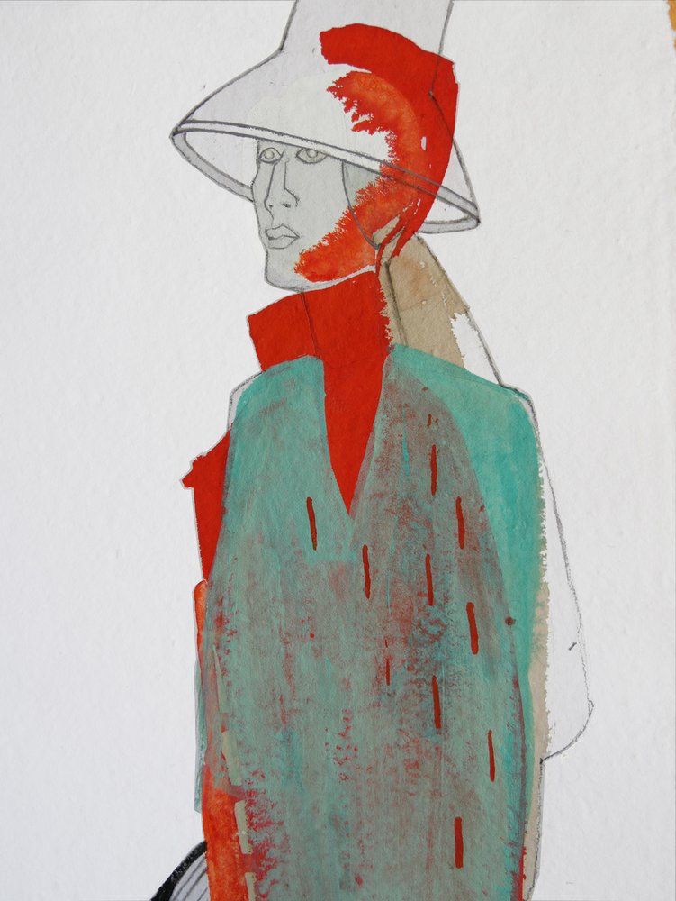 Red Splash-motefigur av Doris Schmitz