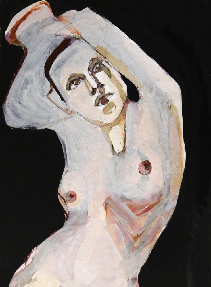 Sensuell kvinnefigur av Doris Schmitz