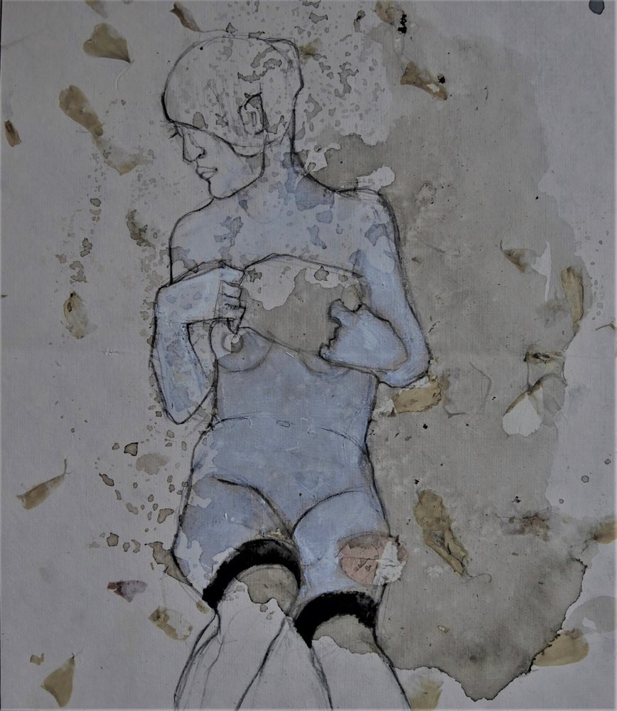 Subtil nakenfigur av Doris Schmitz