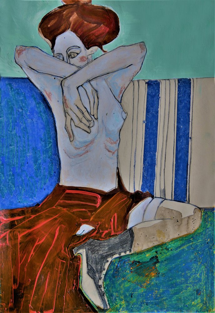 Hyllest til Egon Schiele av Doris Schmitz