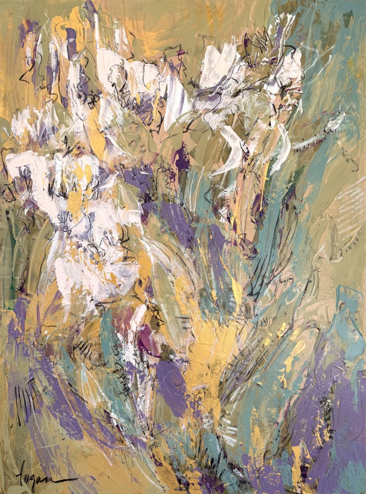 Moderne blomsterhage av Dorothy Fagan