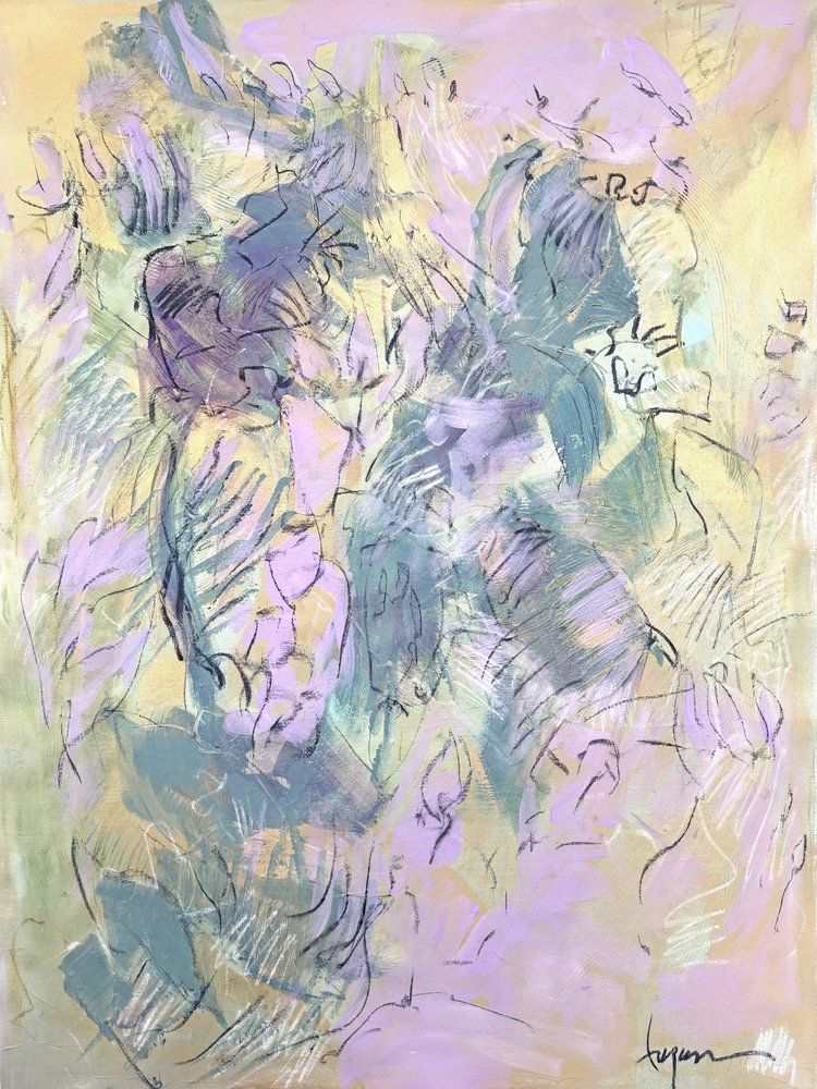 Myk, abstrakt ro av Dorothy Fagan