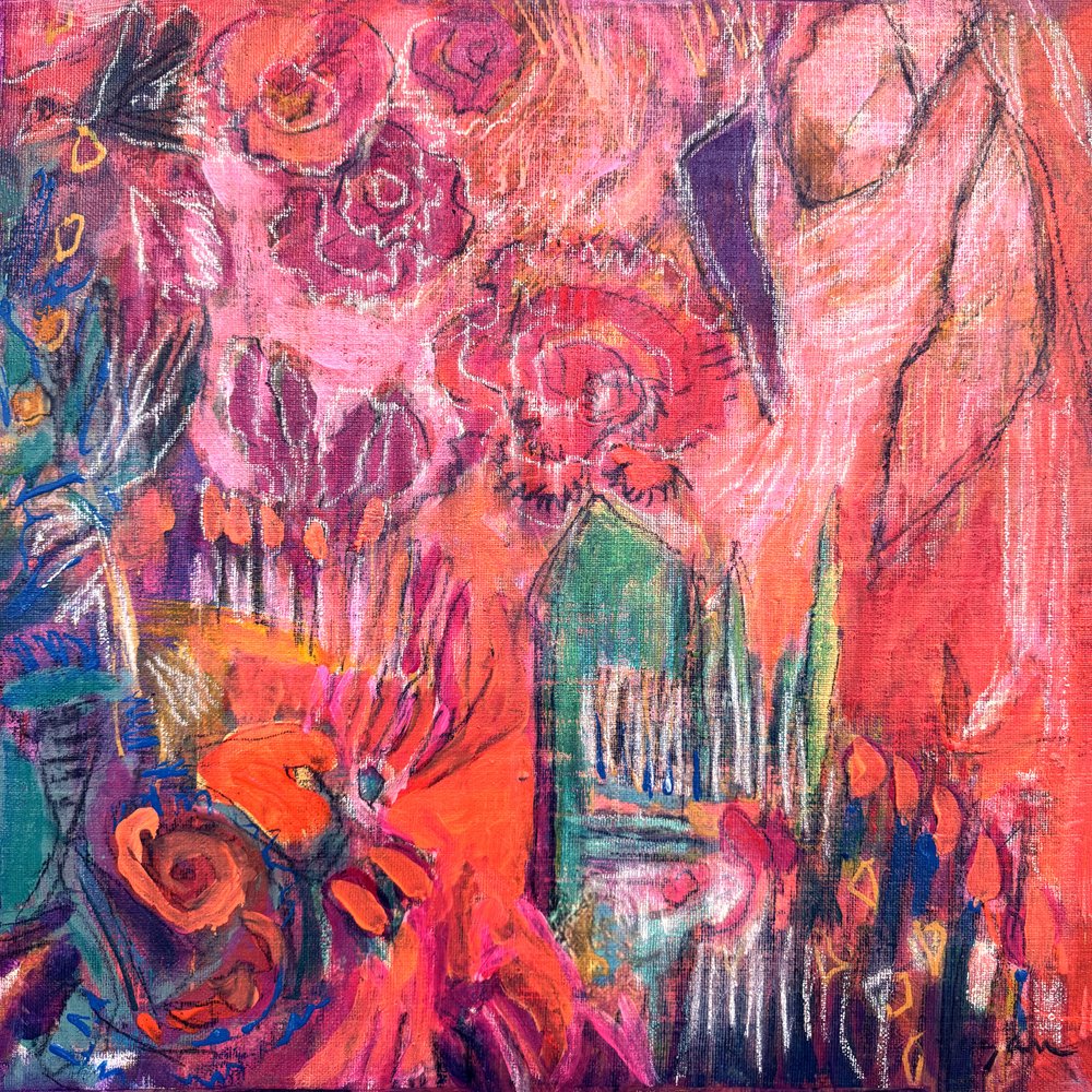 En fargerik blomsterdrøm av Dorothy Fagan
