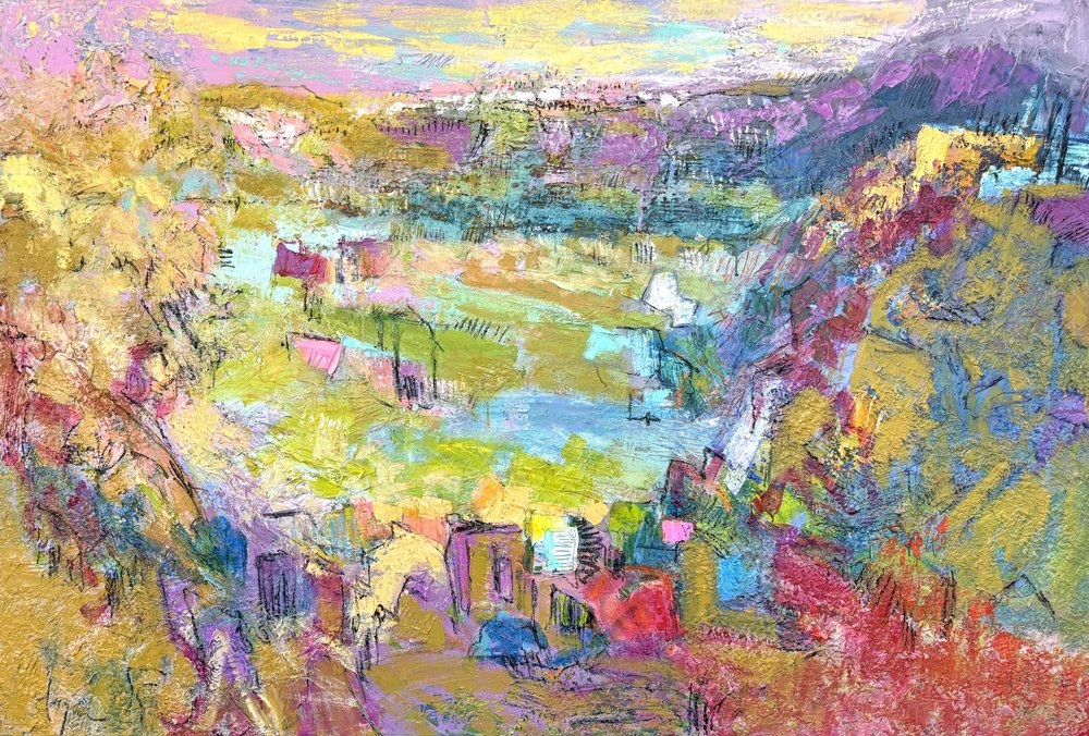 Det livlige Valley Village av Dorothy Fagan