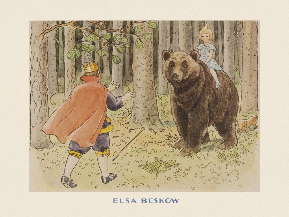 Sessaletts eventyr (1938) Bjørnen av Elsa Beskow