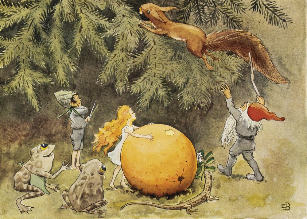 Solägget (1932) Ekornet av Elsa Beskow