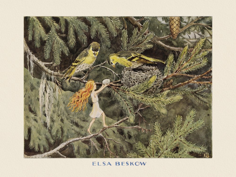 Solegget Fuglene av Elsa Beskow