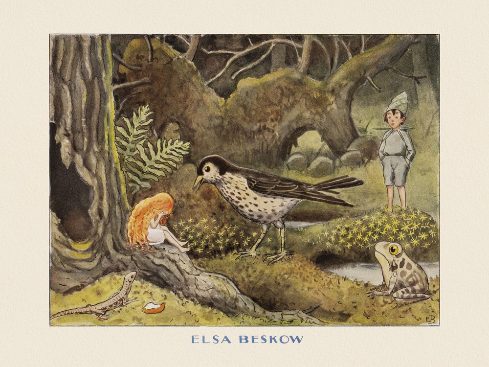 Solegget Tårene av Elsa Beskow