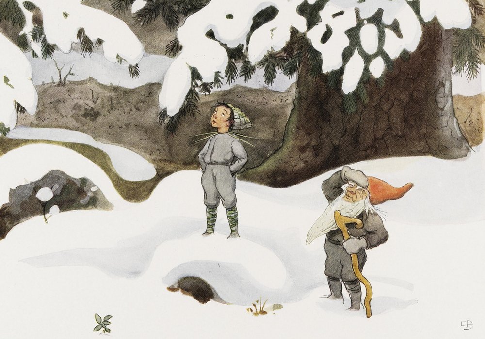 Solägget Vinter av Elsa Beskow