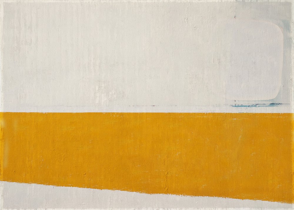 Minimalistisk gul horisont av Fernando Vieira