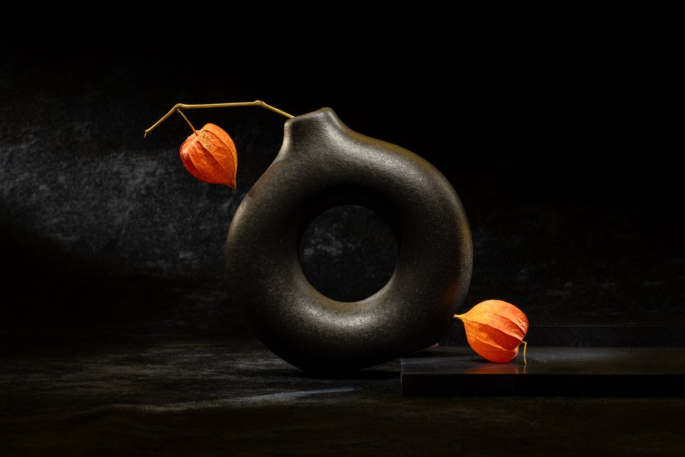 Elegant mørkt stilleben av Igor Kopcev