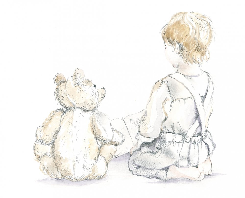 Arthur og Teddy lærer alfabetet av Isabelle Brent