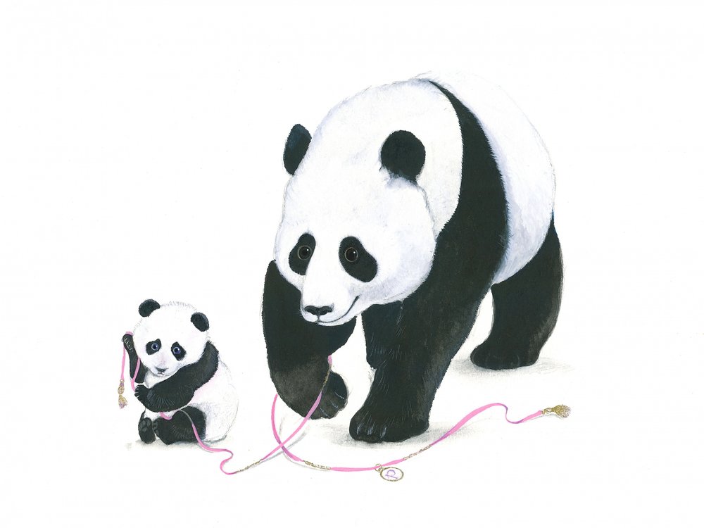Pandaens leketid av Isabelle Brent