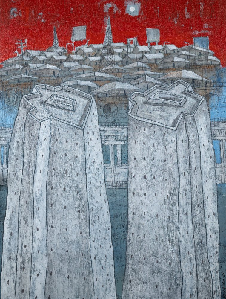 Twin Robes – Rød himmel av James Kamande