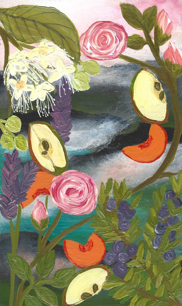 Livlige hagefrukter av Janine Brewster