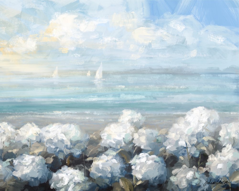 Kysthortensia – Serenity av Julia Cheney