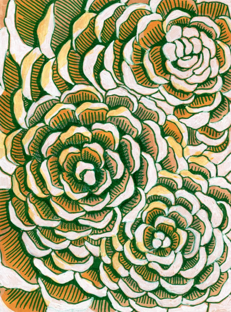 Jordlige blomsterlag av Katie O'Shea