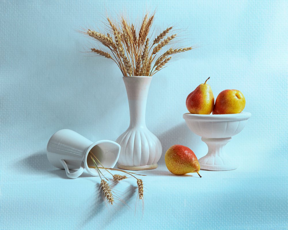 «Golden Harvest» – stilleben av Louie Luo