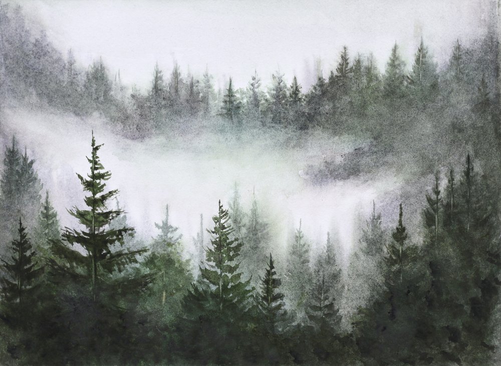 Ro i den tåkete skogen av Marina Kozyr