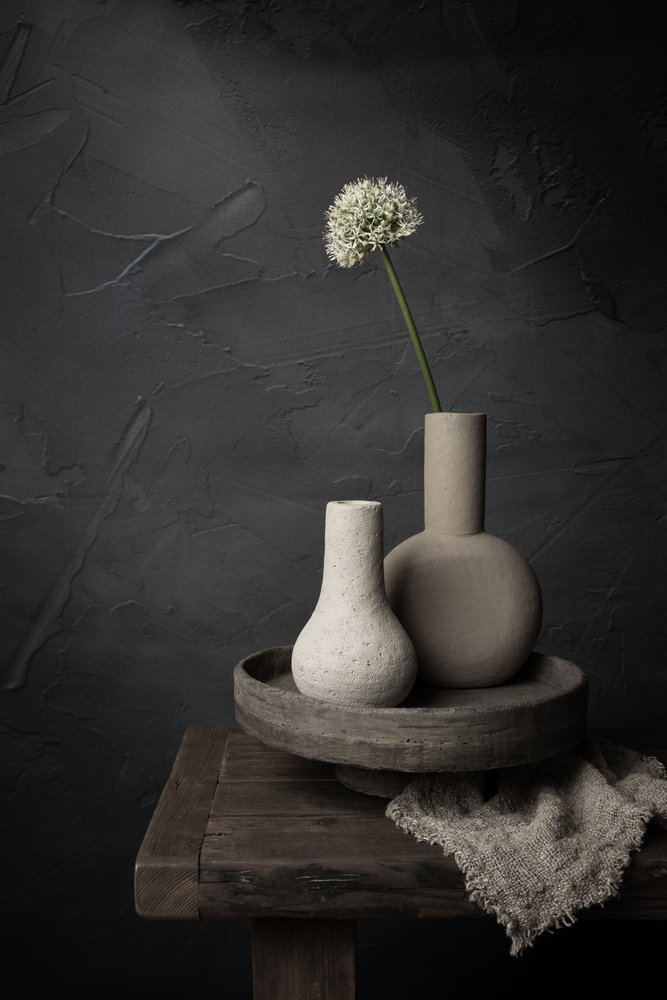 Stille blomst og vaser av Mayra Pama