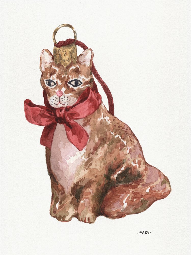 Sjarmerende katteornament av NKTN