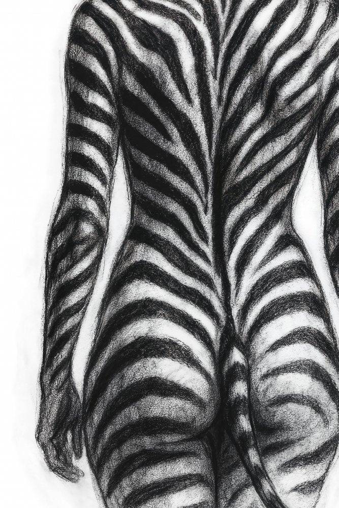 Form med sebra-striper av Natalie Bruns