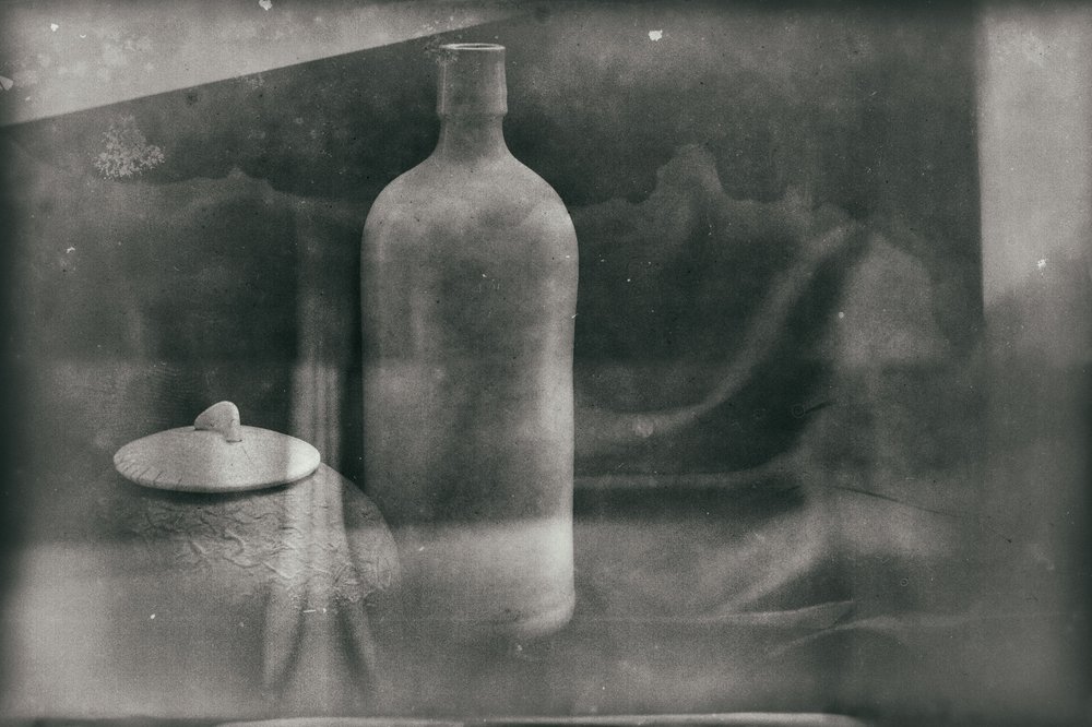 Vintageflaske og krukke av Raffaele Corte
