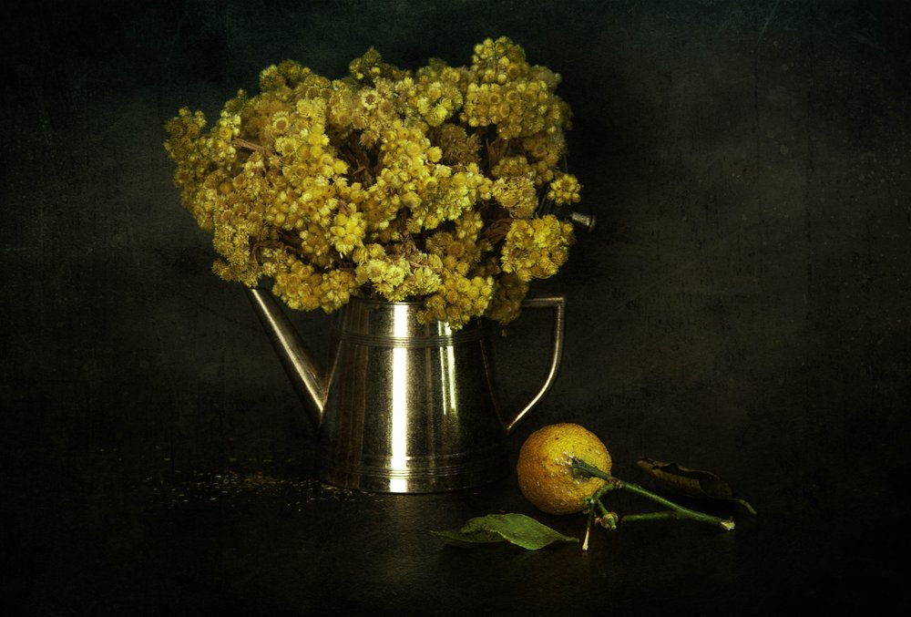 Vintage blomsterstilleben av Ramiz Sahin