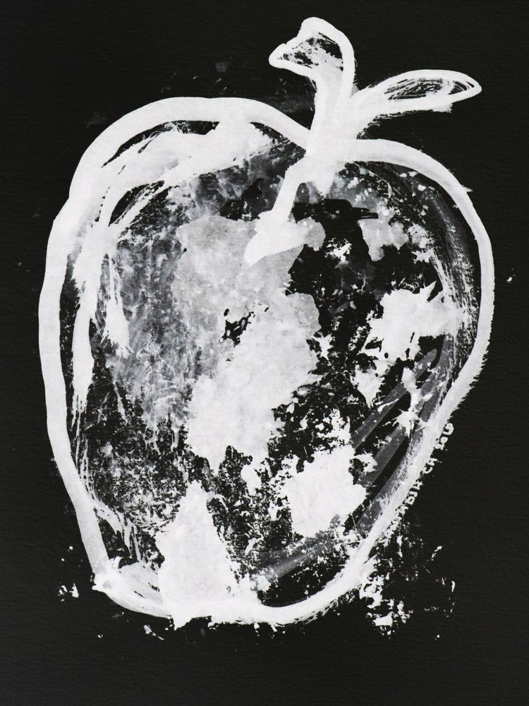 Abstrakt «White Apple» av Santhosh ch