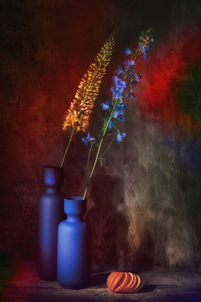 Stemningsfulle blomstervaser av Saskia Dingemans