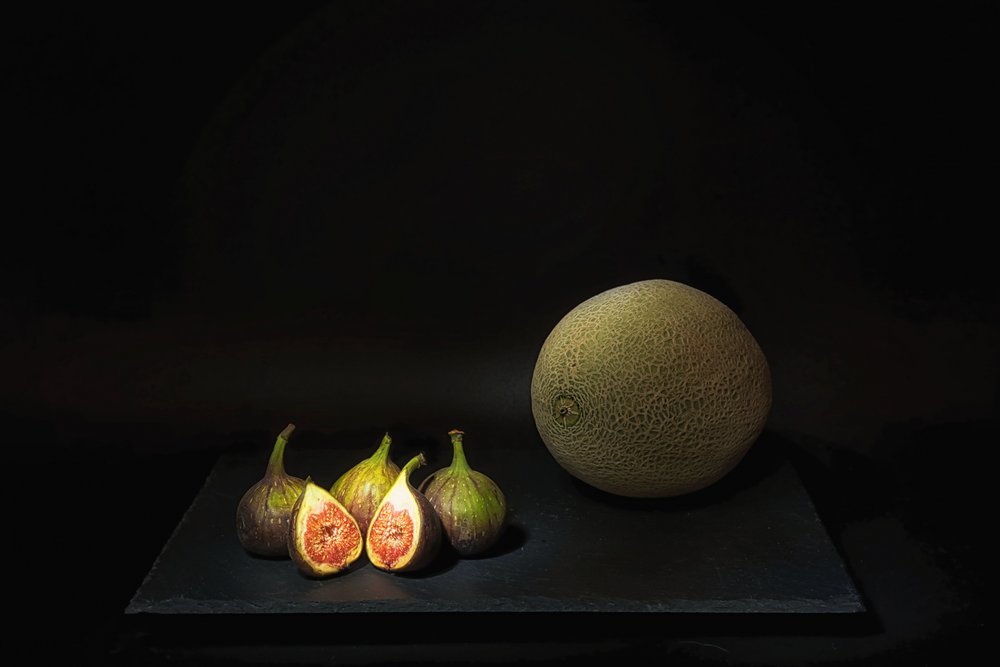 Stemningsfull melon og fiken av Saskia Dingemans