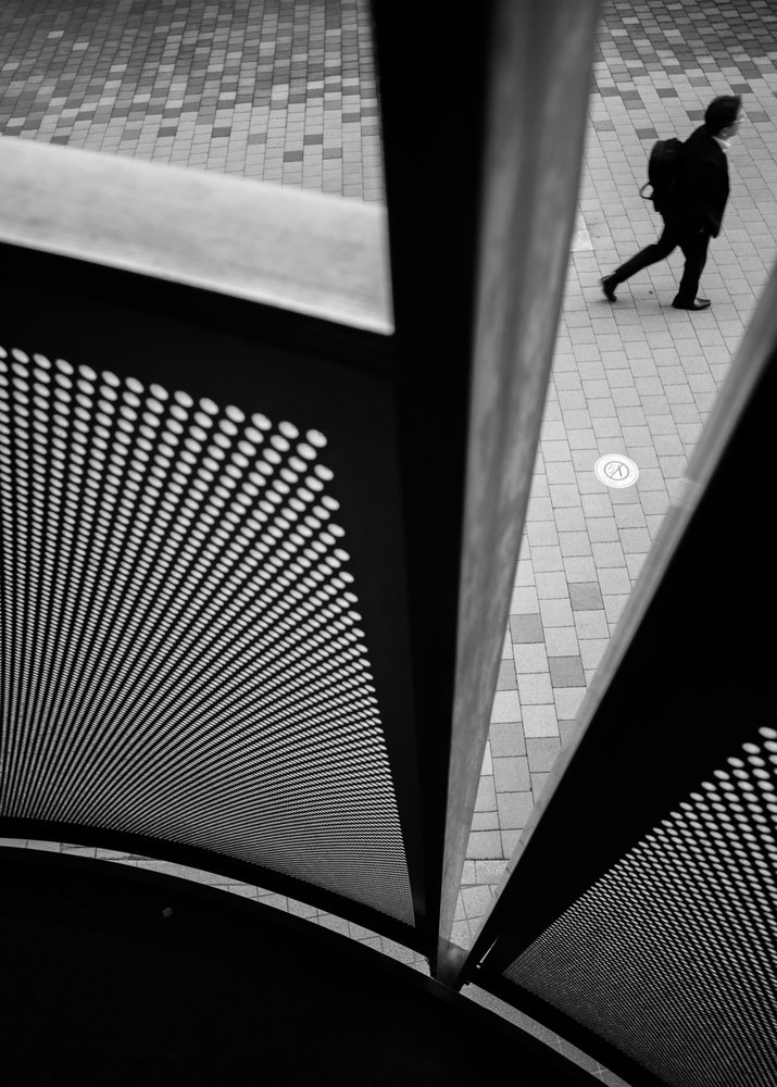 Geometrisk byvandring av Satoshi Hata
