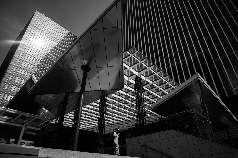 Byarkitektur i glass av Satoshi Hata
