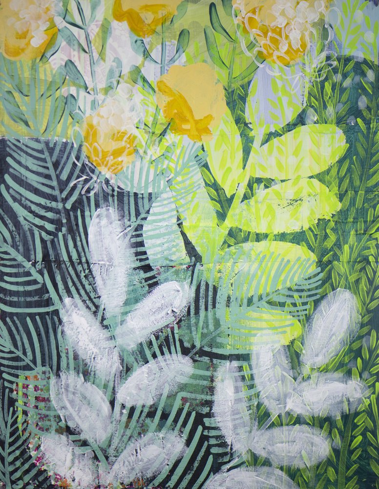 Frodige botaniske lag av Shelley Hampe