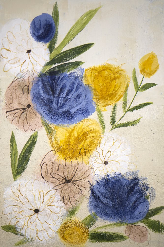 Moderne blomsterbukett av Shelley Hampe