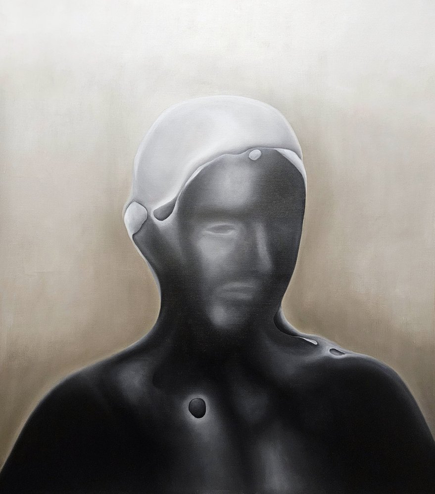 Abstrakt mørk figur av Stefano Mazzolini