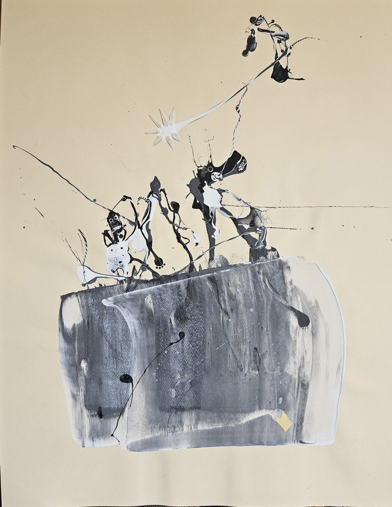 Abstrakte stjerneformede figurer av Stefano Mazzolini