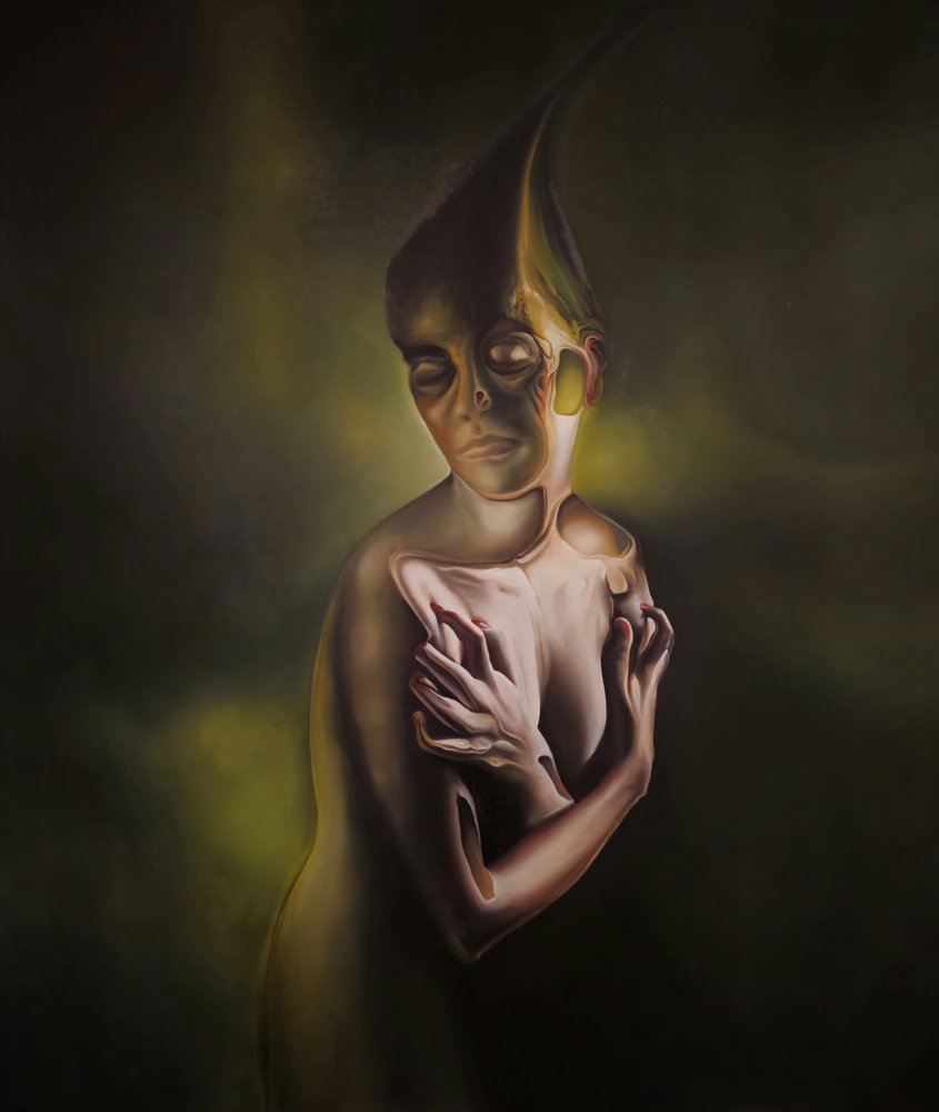Mørk surrealistisk kvinne av Stefano Mazzolini