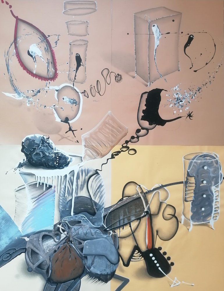 Dynamiske abstrakte former av Stefano Mazzolini